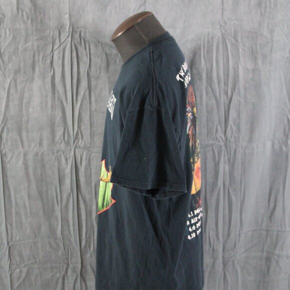 Iron Madien Shirt (Retro) - The Book of Souls 2016 Tour Canadian Leg - Mens L - Picture 4 of 11